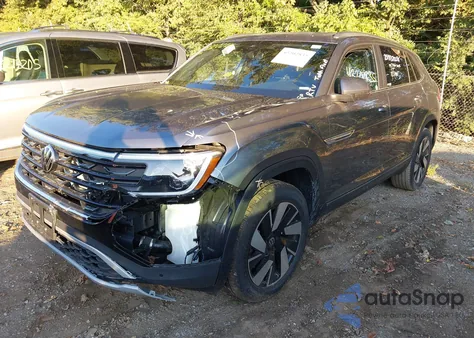 2025 Volkswagen Atlas Cross Sport 2.0T Se W/Technology из США, поврежденный, VIN 1V2WE2CA3SC228523